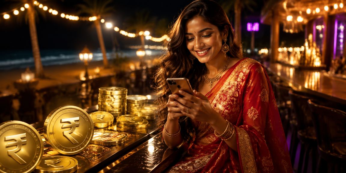 Mobile casino game access shown on smartphone